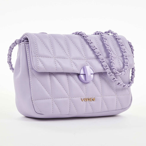 Verde Γυναικείο Τσαντάκι Βραδινό 01-1557 Λιλά